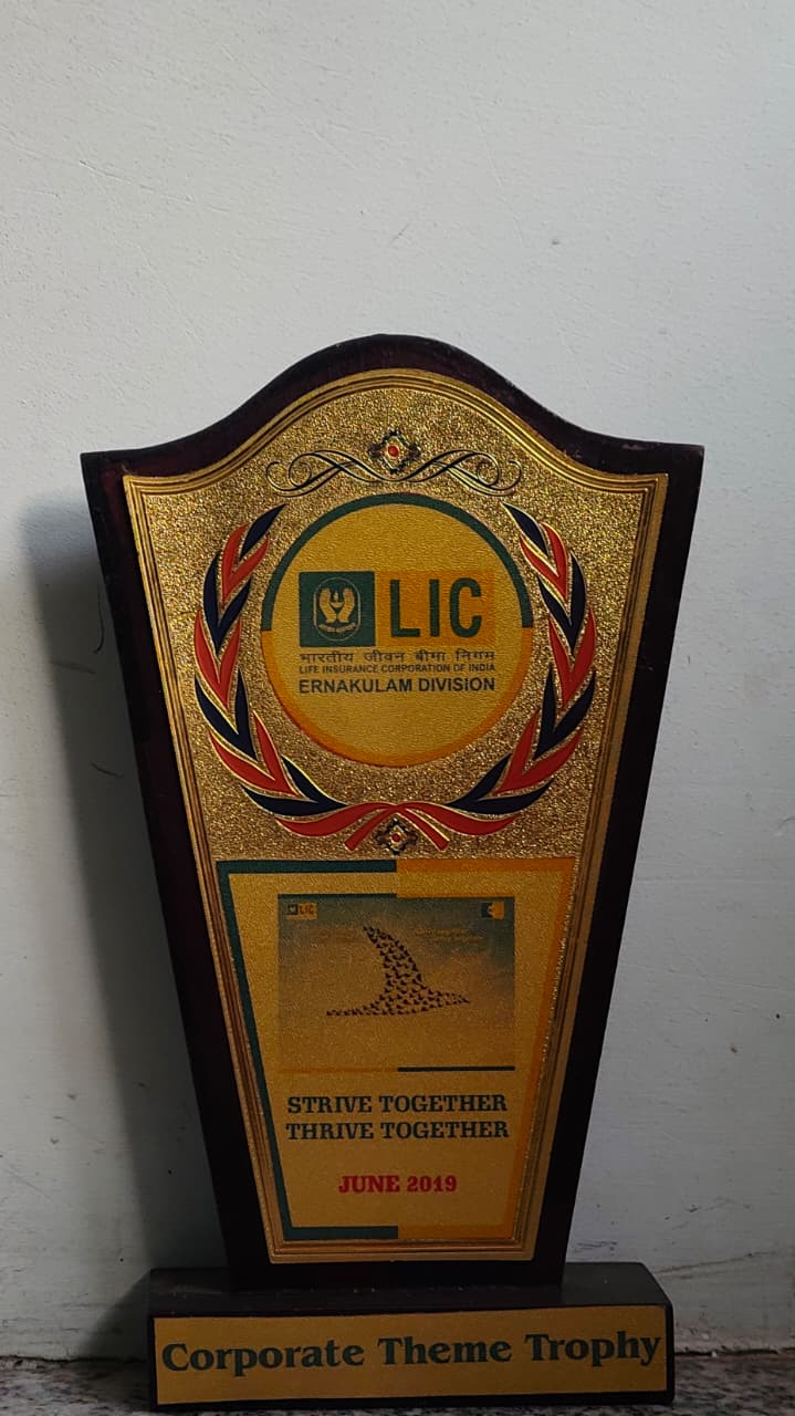 Corporate Theme Trophy